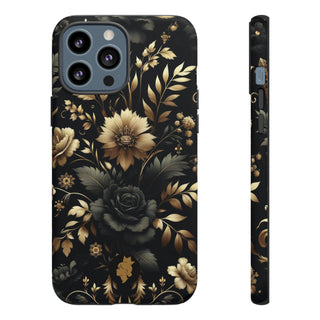 Regal Dark Floral - Phone Case