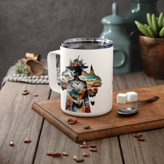 Australian Queen - Insulated Coffee Mug