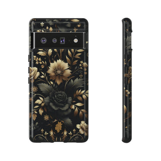 Regal Dark Floral - Phone Case