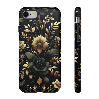 Regal Dark Floral - Phone Case