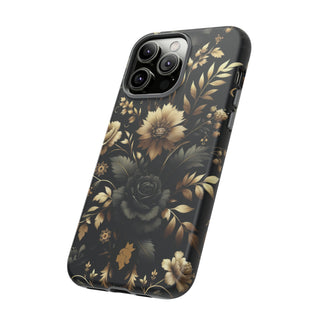 Regal Dark Floral - Phone Case