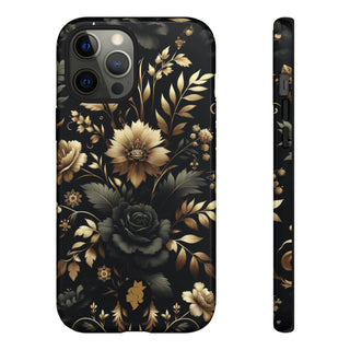 Regal Dark Floral - Phone Case
