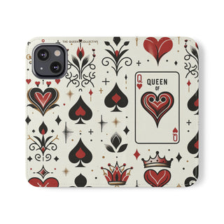 Queen of Hearts - Flip Case