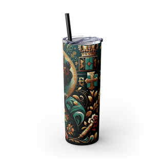 English Queen - Skinny Tumbler
