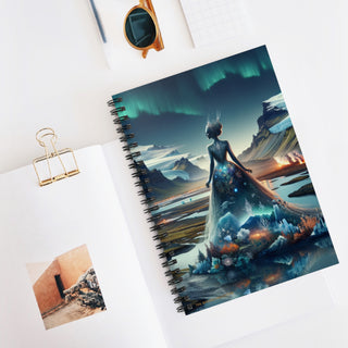 Icelandic Queen - Spiral Notebook