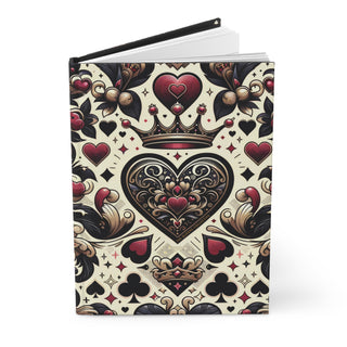 Queen of Hearts - Hardcover Matte Journal 2