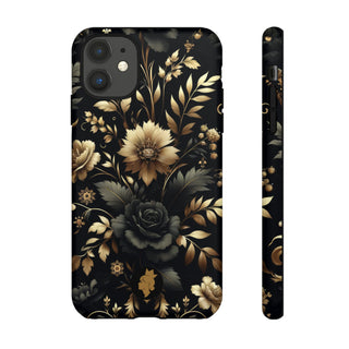 Regal Dark Floral - Phone Case