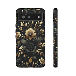 Regal Dark Floral - Phone Case