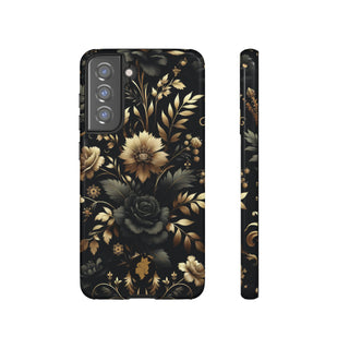 Regal Dark Floral - Phone Case
