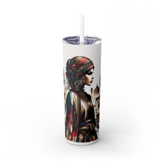 Arabic Queen - Skinny Tumbler