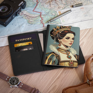 English Queen 2 - Passport Holder
