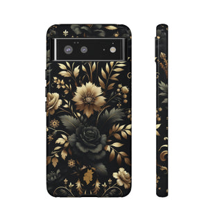 Regal Dark Floral - Phone Case