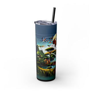African Queen - Skinny Tumbler