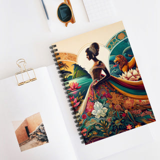 Sri Lankan Queen - Spiral Notebook