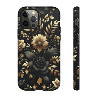 Regal Dark Floral - Phone Case
