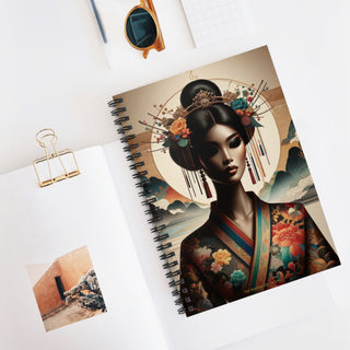 Asian Queen - Spiral Notebook