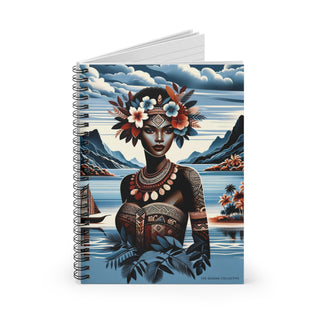 Polynesian Queen - Spiral Notebook