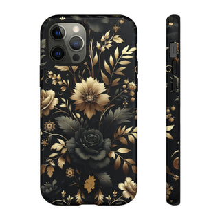 Regal Dark Floral - Phone Case