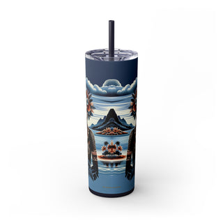 Polynesian Queen - Skinny Tumbler