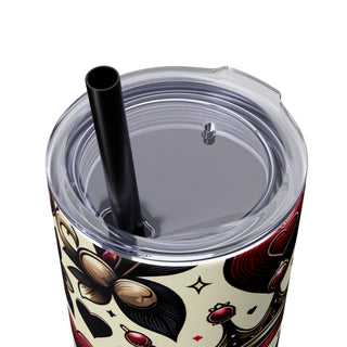 Queen of Hearts - Skinny Tumbler 2