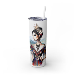 Filipino Queen - Skinny Tumbler