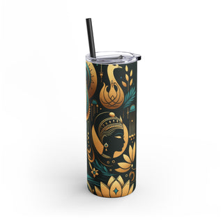 Indian Queen - Skinny Matte Tumbler