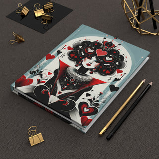 Queen of Hearts - Hardcover Journal Matte 3