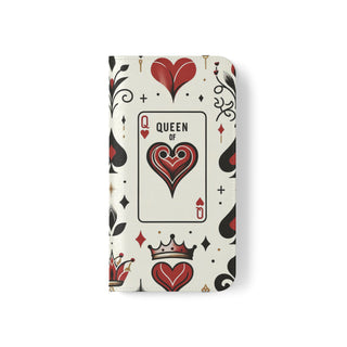 Queen of Hearts - Flip Case