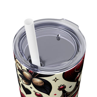 Queen of Hearts - Skinny Tumbler 2