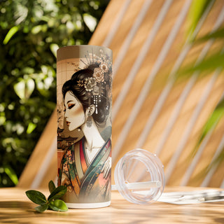 Japanese Queen - Skinny Tumbler