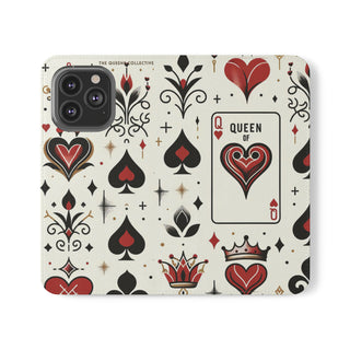 Queen of Hearts - Flip Case