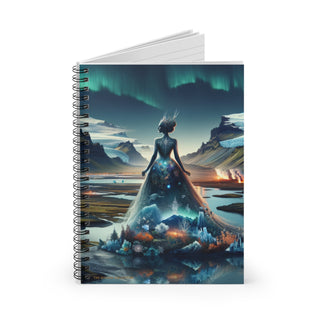 Icelandic Queen - Spiral Notebook