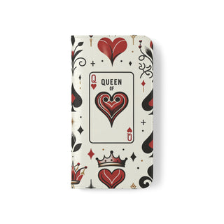 Queen of Hearts - Flip Case