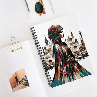 Arabic Queen - Spiral Notebook 2