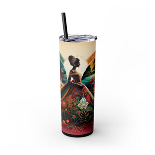 Sri Lankan Queen - Skinny Tumbler