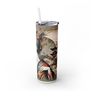 Japanese Queen - Skinny Tumbler