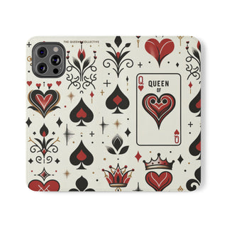 Queen of Hearts - Flip Case