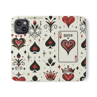 Queen of Hearts - Flip Case