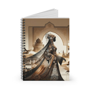 Arabic Queen - Spiral Notebook