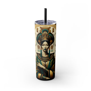 Asian Queen - Skinny Tumbler