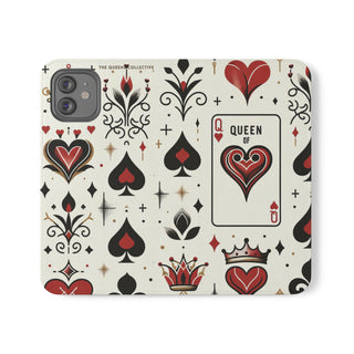 Queen of Hearts - Flip Case