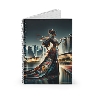 Singaporean Queen - Spiral Notebook 2