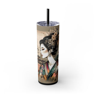 Japanese Queen - Skinny Tumbler