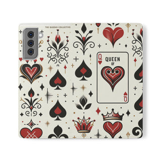 Queen of Hearts - Flip Case