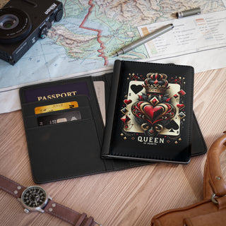 Queen of Hearts - Passport Holder