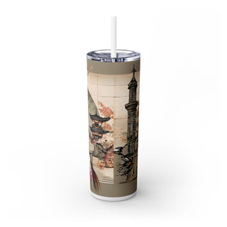 Japanese Queen - Skinny Tumbler