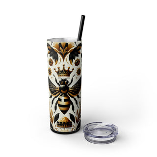 Queen Bee - Skinny Tumbler