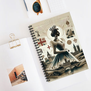 English Queen - Spiral Notebook