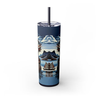 Polynesian Queen - Skinny Tumbler