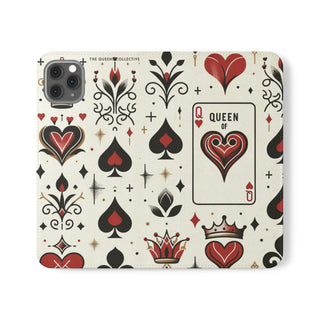 Queen of Hearts - Flip Case